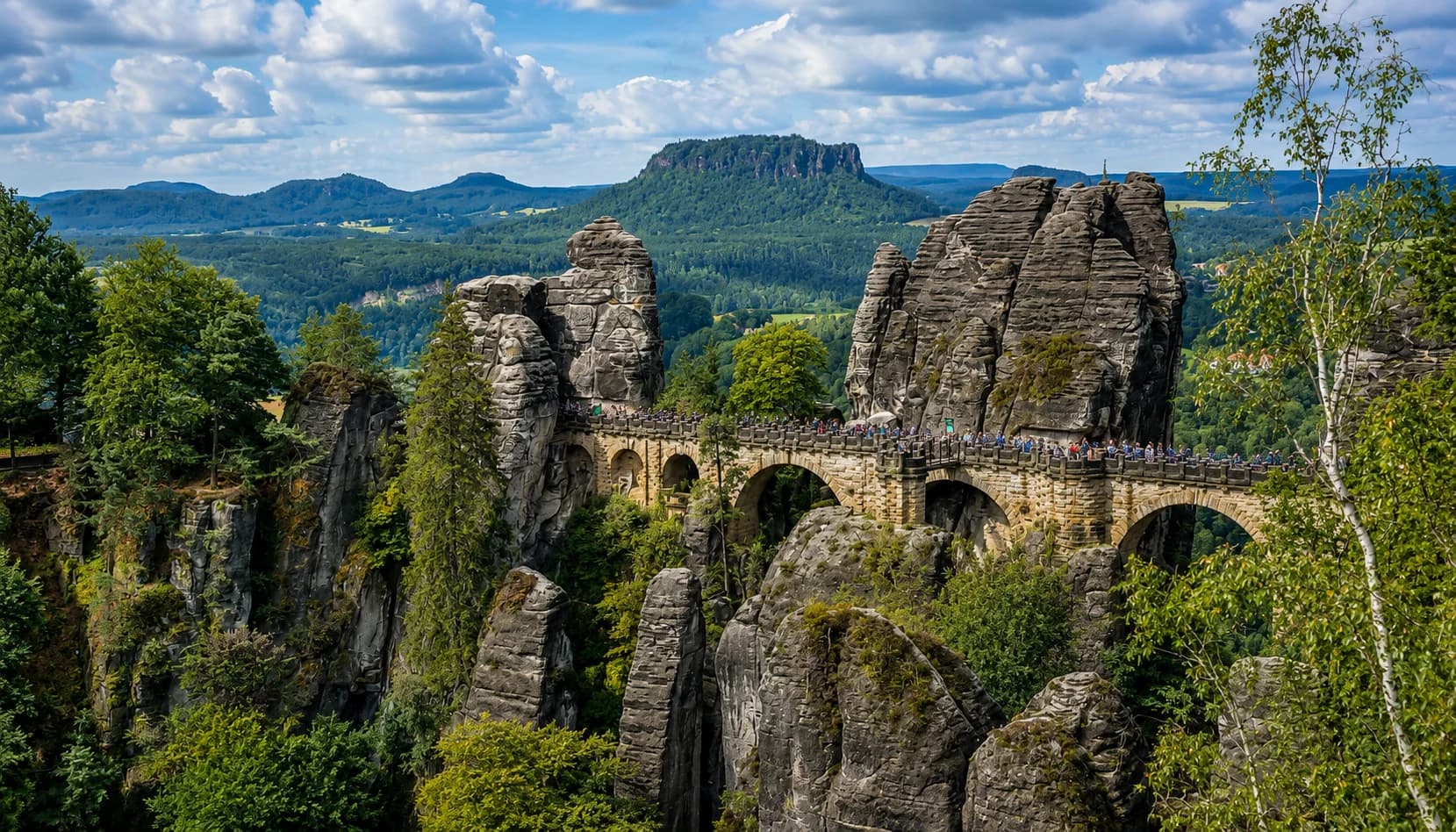 Саксонская Швейцария: Бастай-Ратен-Кёнигштайн – Prague, Czech Republic