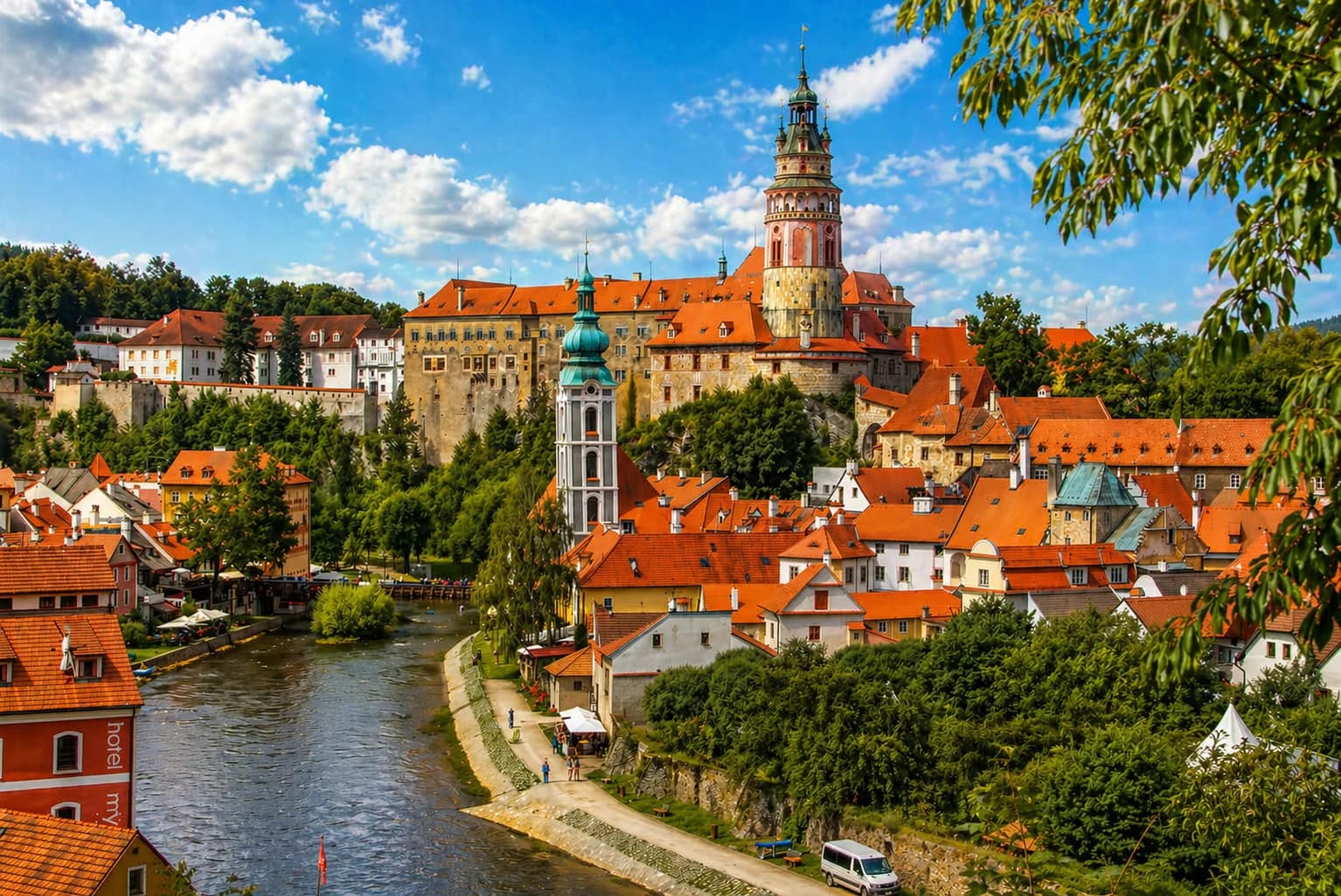 Чешский Крумлов - жемчужина Чехии – Prague, Czech Republic