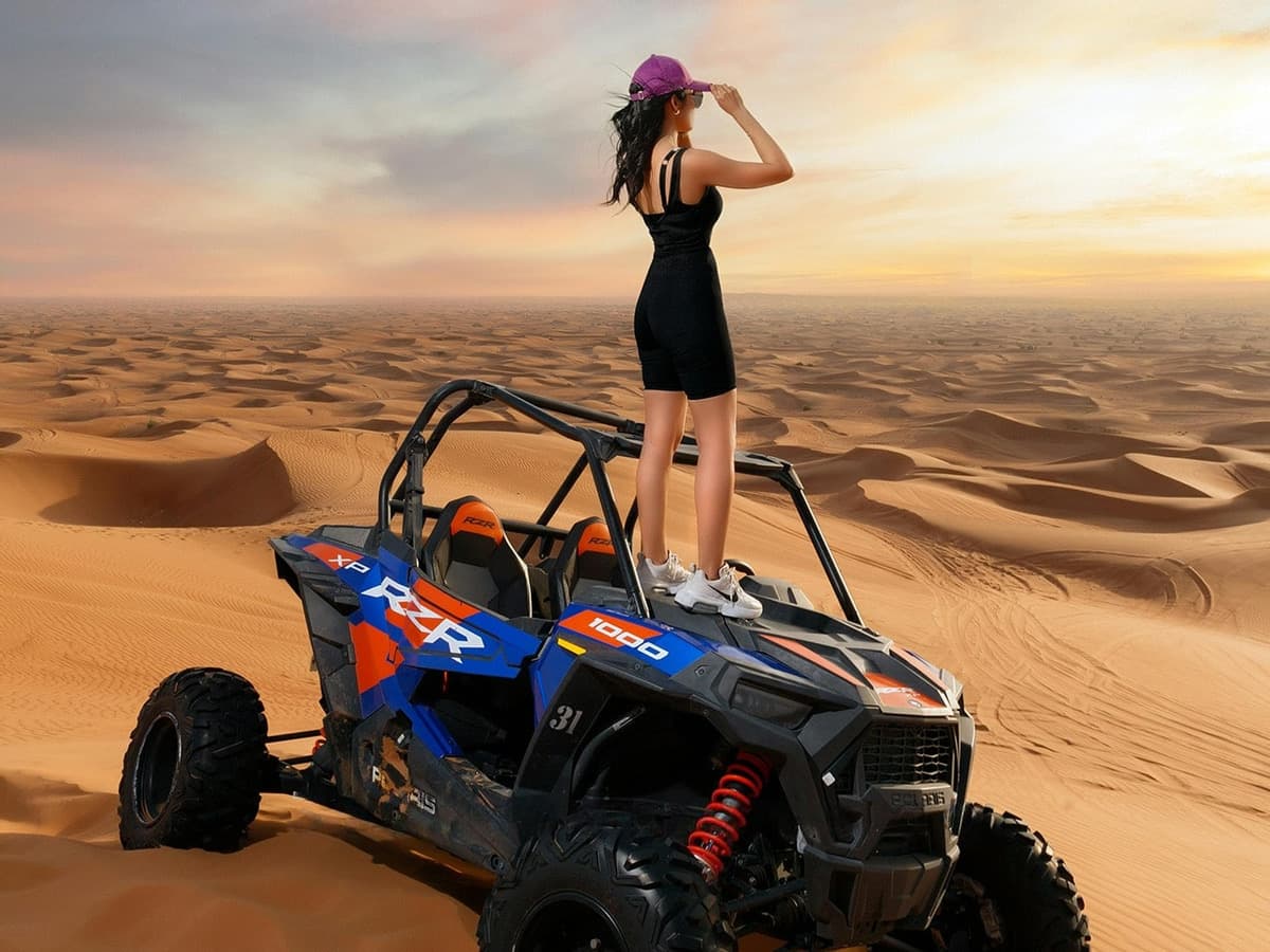 Dubai Red Sand Desert Dune Buggy tour For 2 Person – Dubai, United Arab Emirates – photo 2