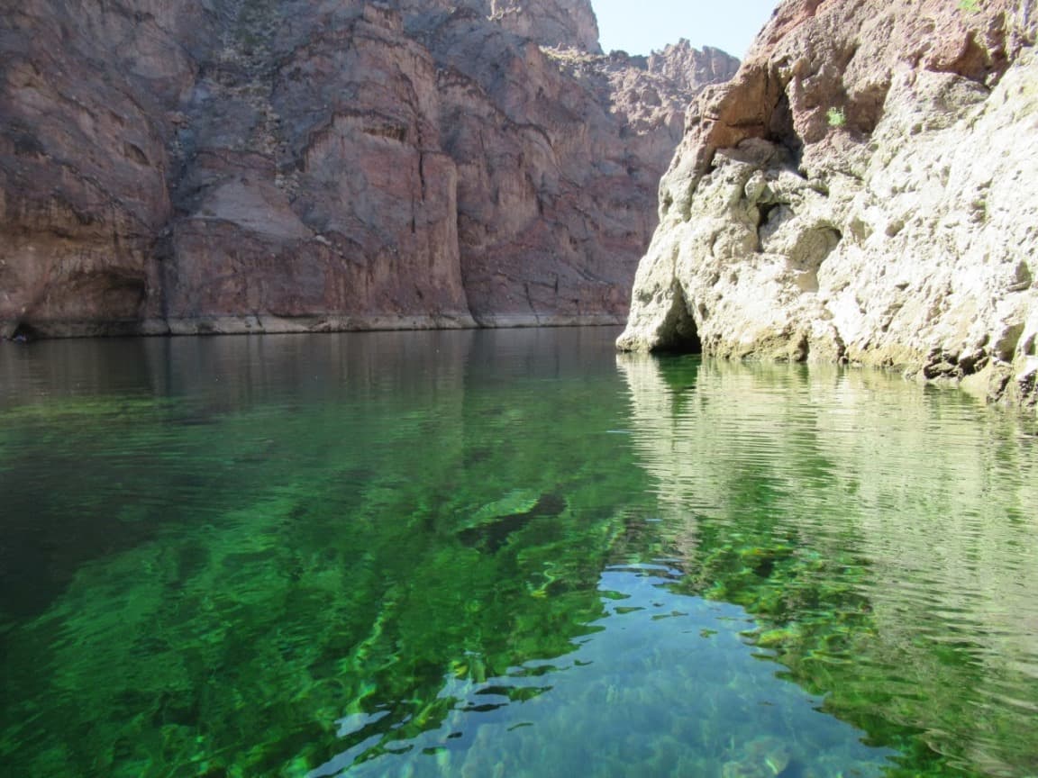 На моторной лодке к горячим источникам реки Колорадо – Las Vegas, USA – photo 2